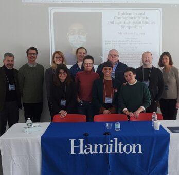 Hamilton College symposium attendees
                  